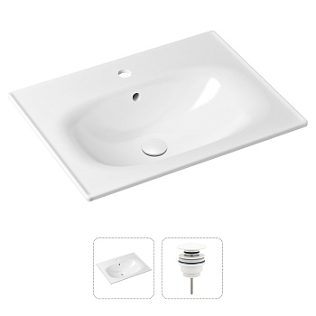 21520877, Комплект 2 в 1 Lavinia Boho Bathroom Sink  (состоит из 33312010, 182143000), цвет матовый 
