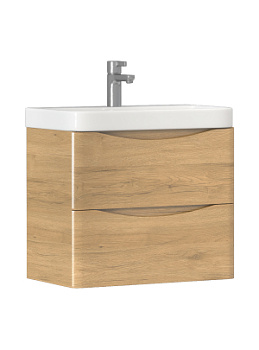 Тумба под раковину VELVEX Clay 600-0-2 (9595) навесная дуб верона