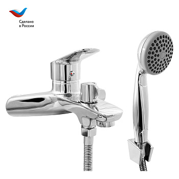 Смеситель для ванны СЛАВЕН Коттедж СЛ-ОД-Г30 хром