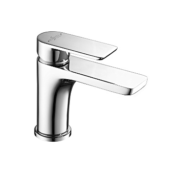 RS5 Смеситель для раковины, монолит.излив 107мм, р/ОД, хром, ROS, RS50-12