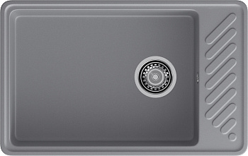 GranFest QUARZ (GF-ZL51) Мойка для кухни 760*480мм (темно-серый)