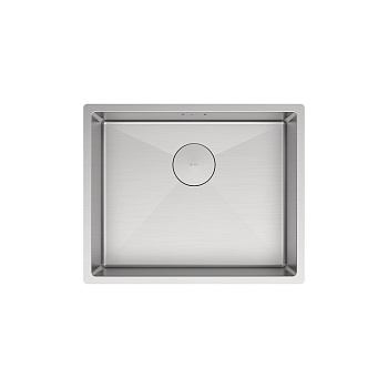 Кухонная мойка Lemark OLANGA 540 прямоугольная из нержавеющей стали цвет Сталь