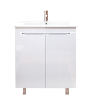 Тумба под раковину VIGO Grani 75-2-0 напольная белый (tn.GRI.OSK.75.2D)