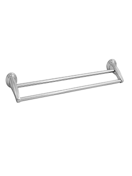 Полотенцедержатель двойной 450мм "Solinne", 15073, хром, Коллекция Classic