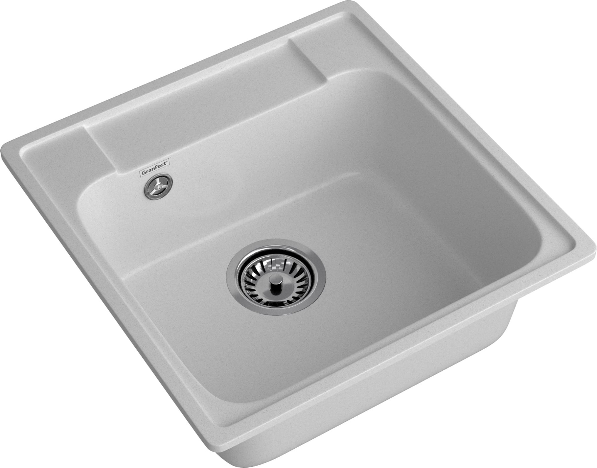 GranFest QUARZ (GF-Z48) Мойка для кухни 480*480мм (серый)
