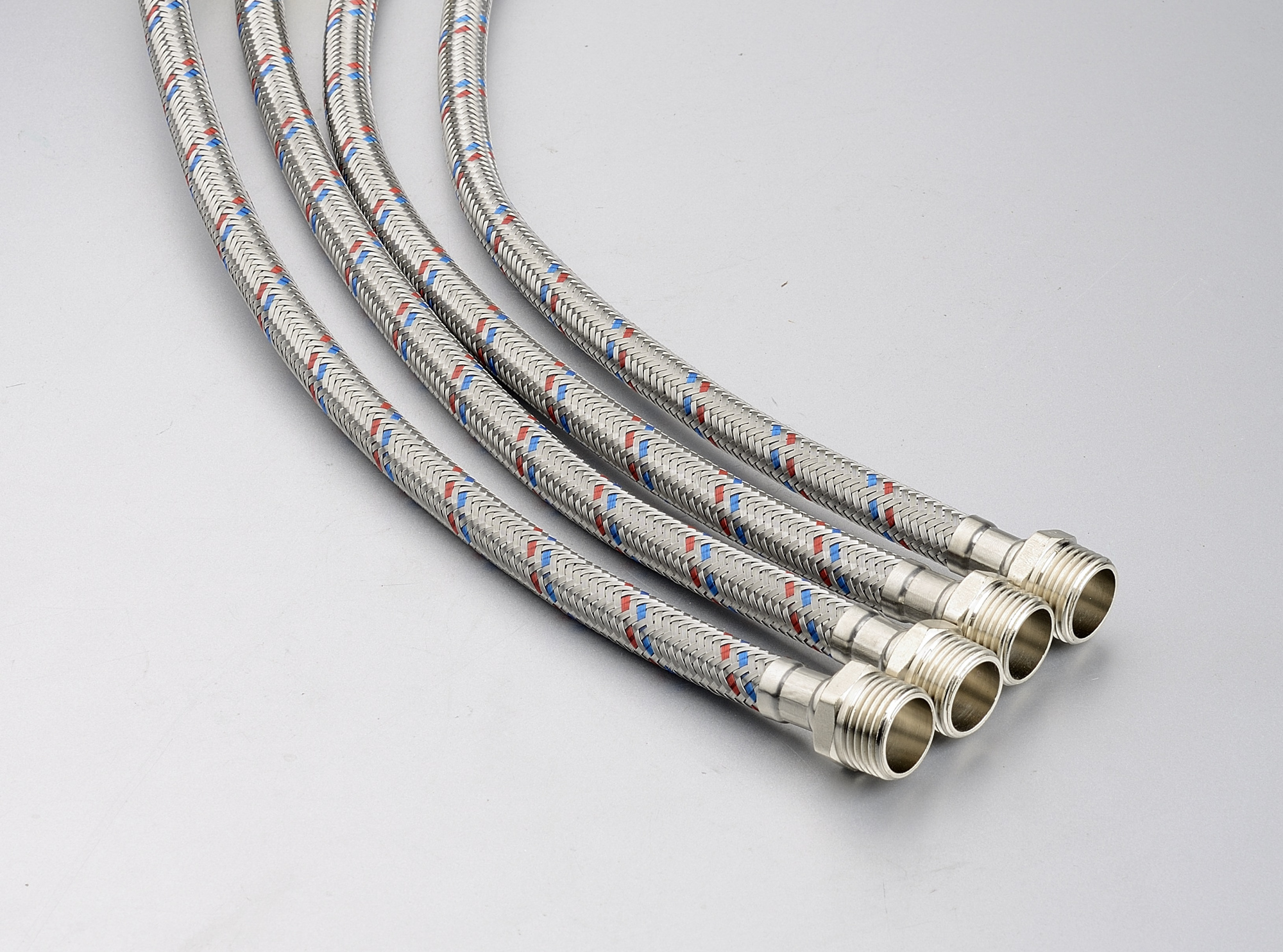 Подводка гибкая ПрофСан для воды 40 см гайка-штуцер  1/2-1/2 PS-FM40