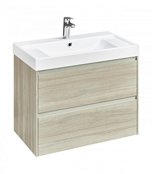 ONA Модуль для раковины 800 мм, 785x450x565 мм, с 2 ящиками, светлый дуб, ROCA