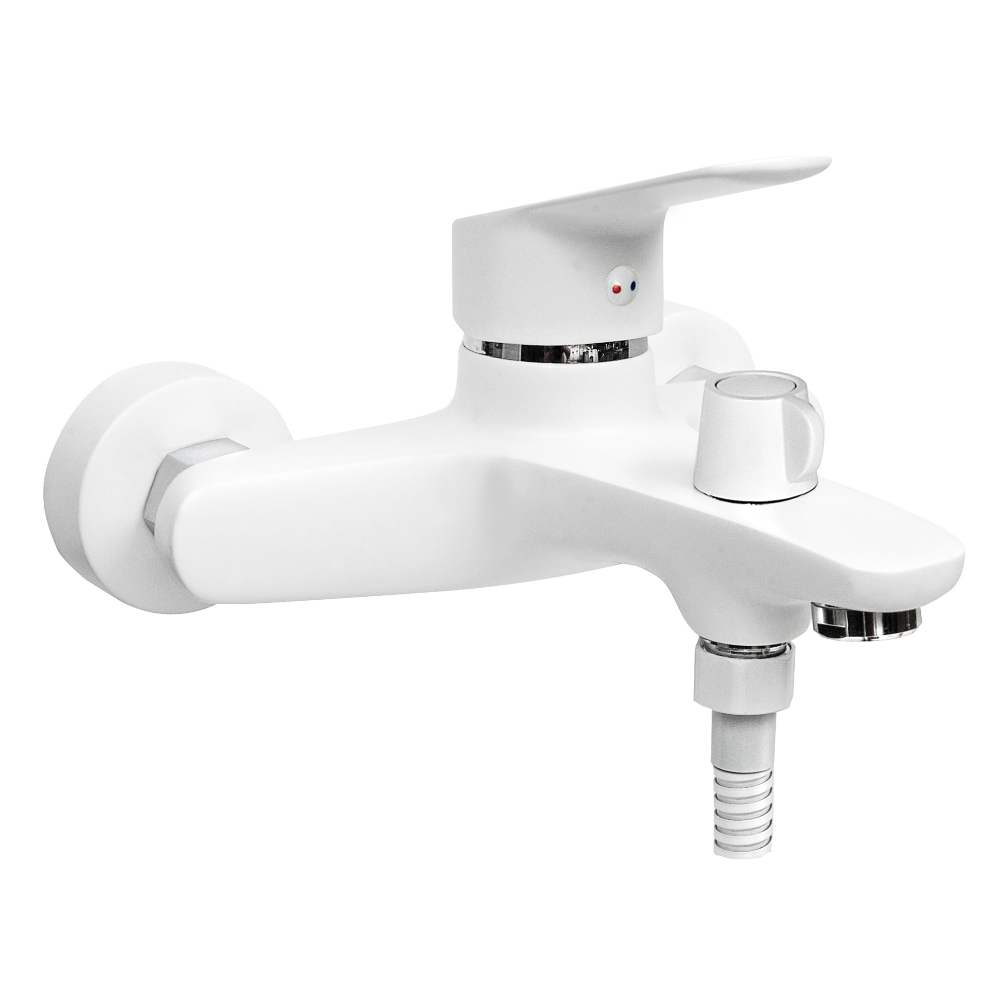 Смеситель для ванны СЛАВЕН Коттедж СЛ-ОД-Г3Б белый