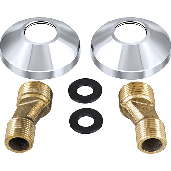 Комплект для монтажа настенного смесителя.СЛАВЕН