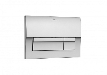 In-Wall Клавиша для инсталляции, двойная В01, хром матовый. ROCA