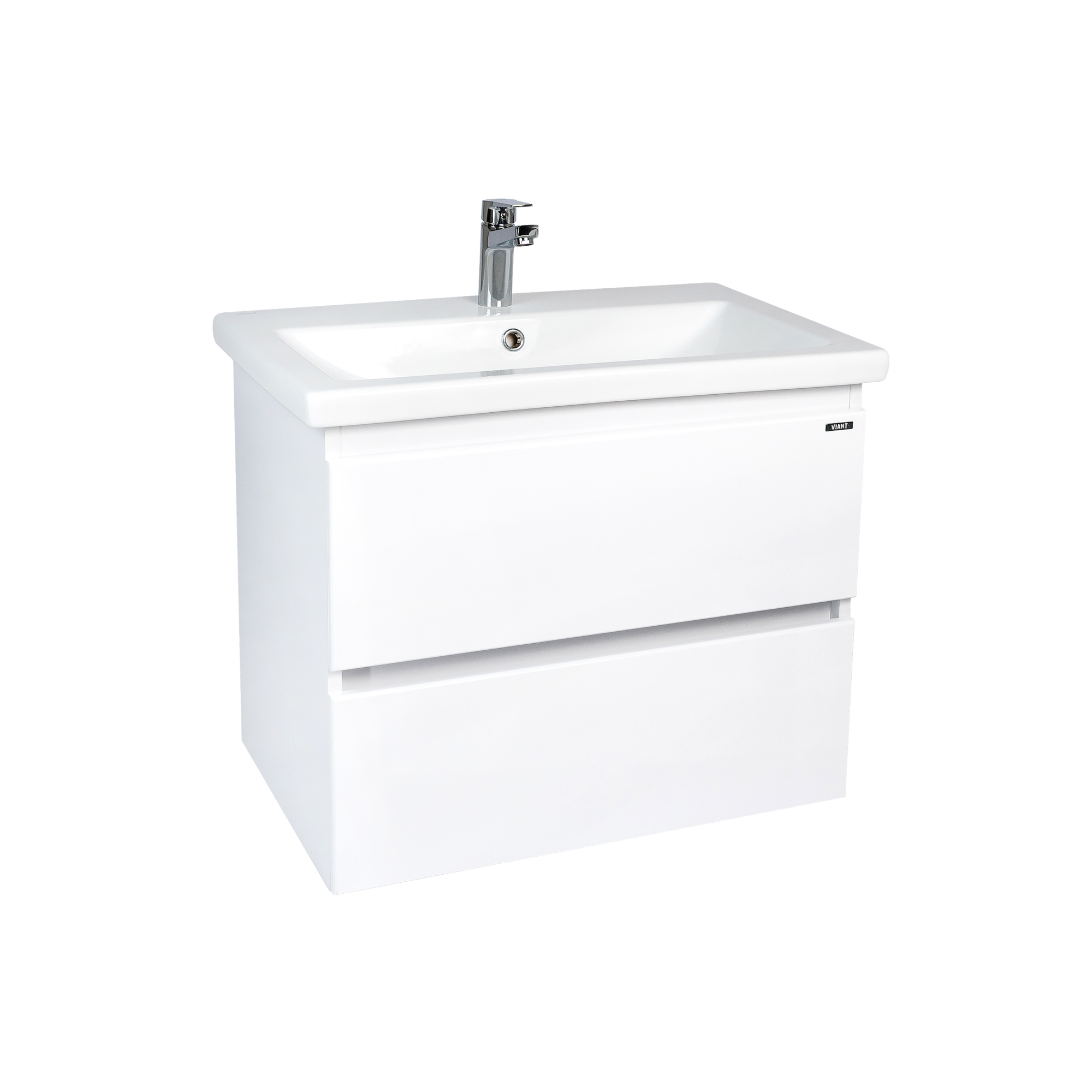 Тумба под раковину VIANT МАЛЬТА 60 подвесная белый (VMAL60COBEL-T2YP)