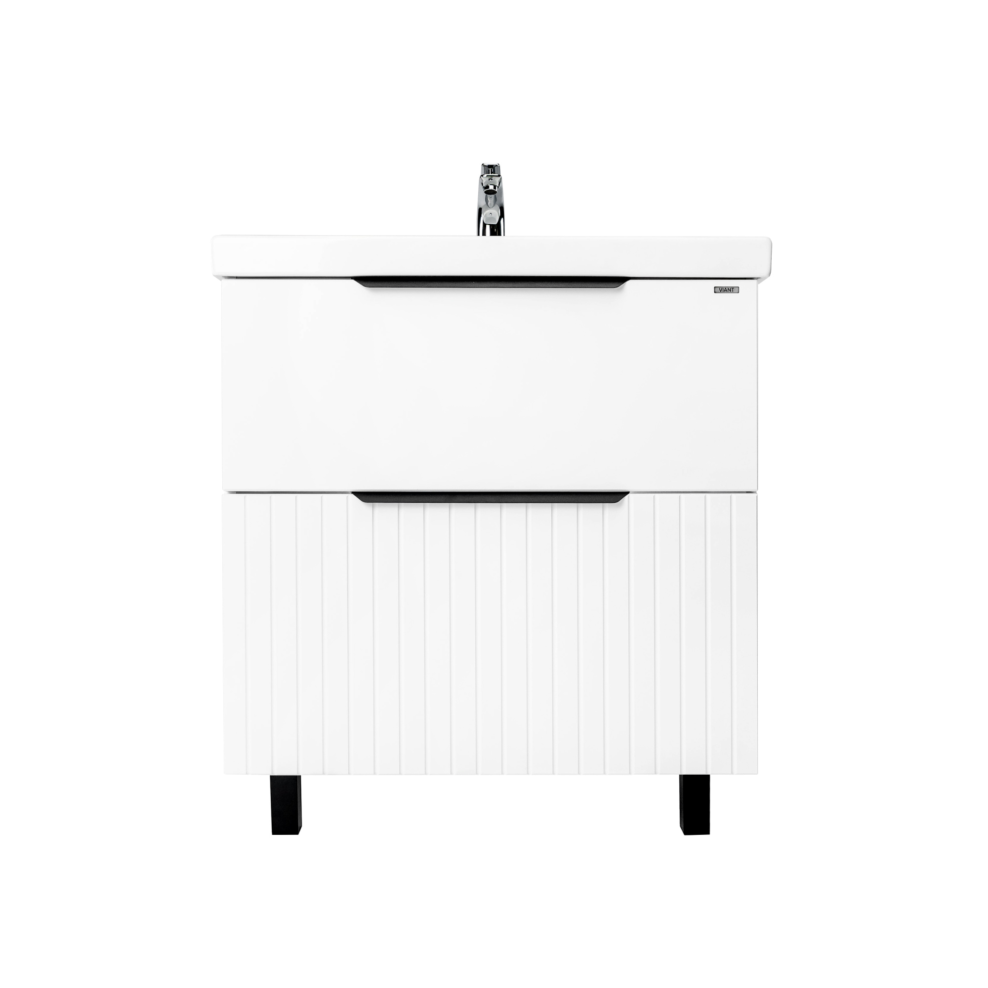 Тумба под раковину VIANT СИЦИЛИЯ 80 напольная белый (VSIC80MDBEL-T2Y)