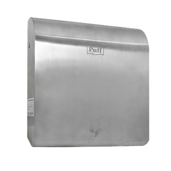 Электросушитель для рук PUFF-8855 высокоскоростной, антивандальный, хром 0,95 кВт (1401.387)