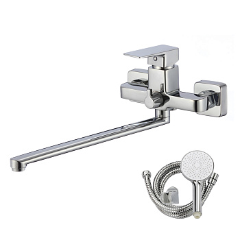 Смеситель для ванны с длинным изливом NARCIS, NAR06-320-25221