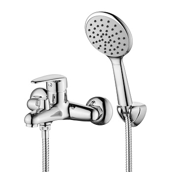 Pramen Смеситель для ванны, монолит. излив 153мм , р/ОД, хром, LM, LM3314C