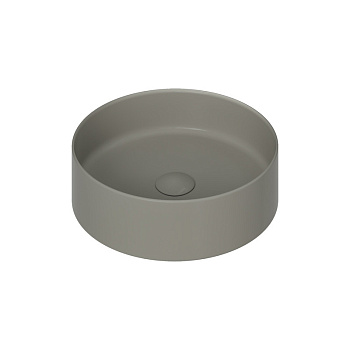 Раковина мебельная EQUIL накладная 110А серо-бежевая (110АMK)