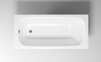 Ванна на нажках стальная IBERICA BLANCA ARANDA белая 1500х700