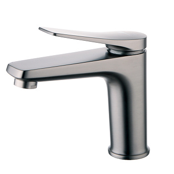 Bronx Смеситель для раковины, монолит.излив98мм дон.клап.Click/Clack ,р/ОД, графит, LM, LM3706GM