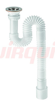 Сифон гофрированный 1 1/4*40/50 длина 1200мм , WIRQUIN