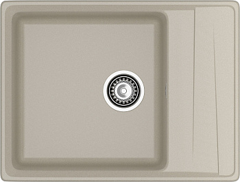 GRANFEST Мойка композит LEVEL, GF-LV-660L, чаш+кр 660*500, топаз