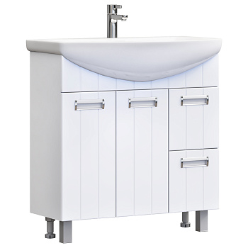 Тумба под раковину VIGO Diana 80 напольная белый (tn.DIA.BAL.80.2D.2Y)