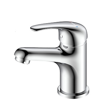 Смеситель ROSSINKA A35-13 для раковины монолитный, хром