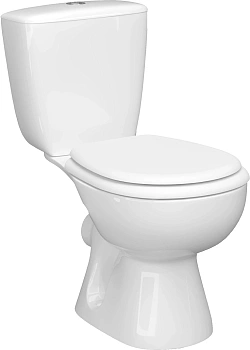 Унитаз-компакт КЕРАМИН ПОЗИТАНО МС двухрежимный, сиденье полипропилен CDB00022933 (4810531134435)