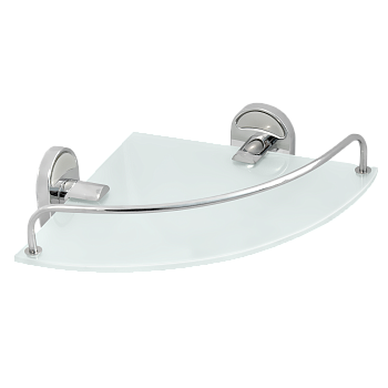 Полка угловая стеклянная «Solinne», 11181, Коллекция Base