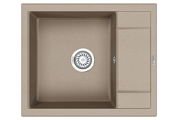 Кухонная мойка GRANULA (6002, ПЕСОК)