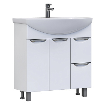 Тумба под раковину VIGO Callao 80 напольная белый (tn.CAL.BAL.80.2D.2Y)