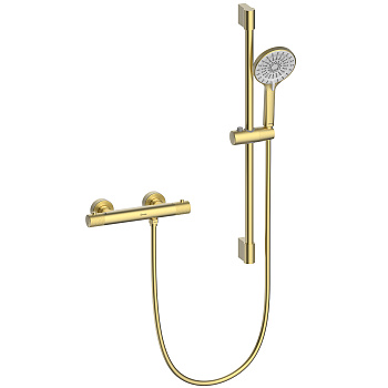 Смеситель Beluga LMF-8044B-BRLG для душа, термостатический