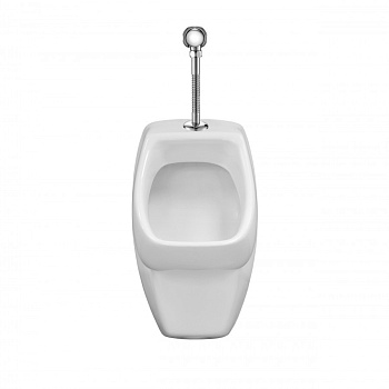 ГАЛА писсуар с креплением, вертикальным сифоном и краном. САНТЕК