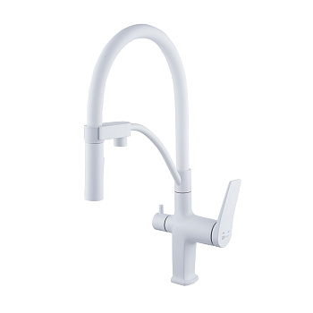 BRONX Смеситель LM3761MW для кухни с подключением к фильтру с питьевой водой, LM, LM3761MW