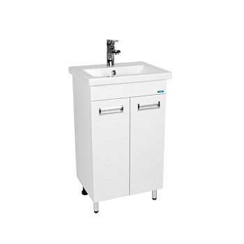 Тумба под раковину VIANT ВЕНА 50 напольная белый (VVEN50CO-T2ST)