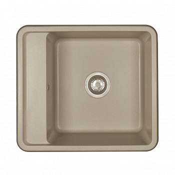 Мойка для кухни  Беллис 57 570x510x250 мм, прямоуг., серый шелк