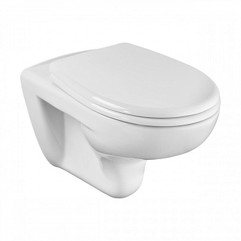 MATEO Чаша подвесного унитаза, белая. ROCA