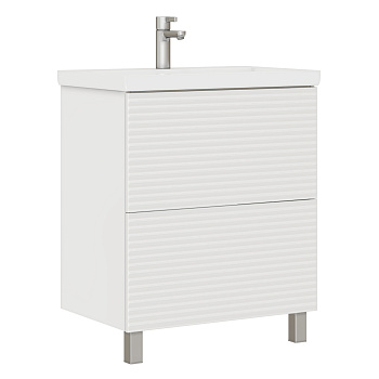 Тумба под раковину VIGO Otti 60-0-2 напольная белый (tn.OTT.MOD.60.2Y)