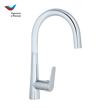 Смеситель для кухни СЛАВЕН Коттедж СЛ-ОД-Г22 хром