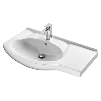 Раковина SANTEK Коралл 83 мебельная белый (WH110228)