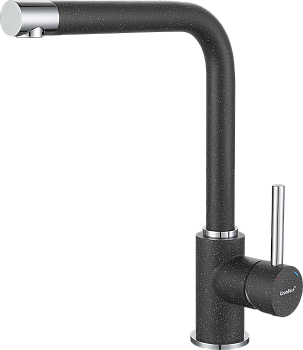 GF Смеситель для кухни, Г-обр. D-35мм (графит)