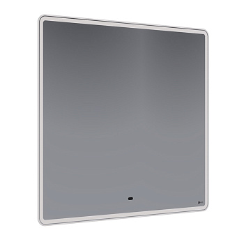 Зеркало Lemark ELEMENT 90х80 см с подсветкой, с подогревом