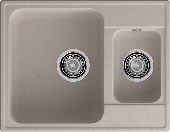 GranFest QUARZ (ECO-09) Мойка 1.5-чаш. 620*480 (песок)