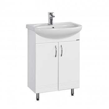 Тумба ОНДА 60, белая (под раковину ГРАЦИЯ 60)