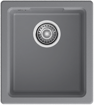 GRANFEST Мойка URBAN 4540  1-чаша 400 х 450 мм темно-серый арт.GF-UR-