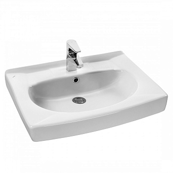 ПИЛОТ Умывальник 50/60 см. над стир.машиной, хр.кольцо, САНТЕК