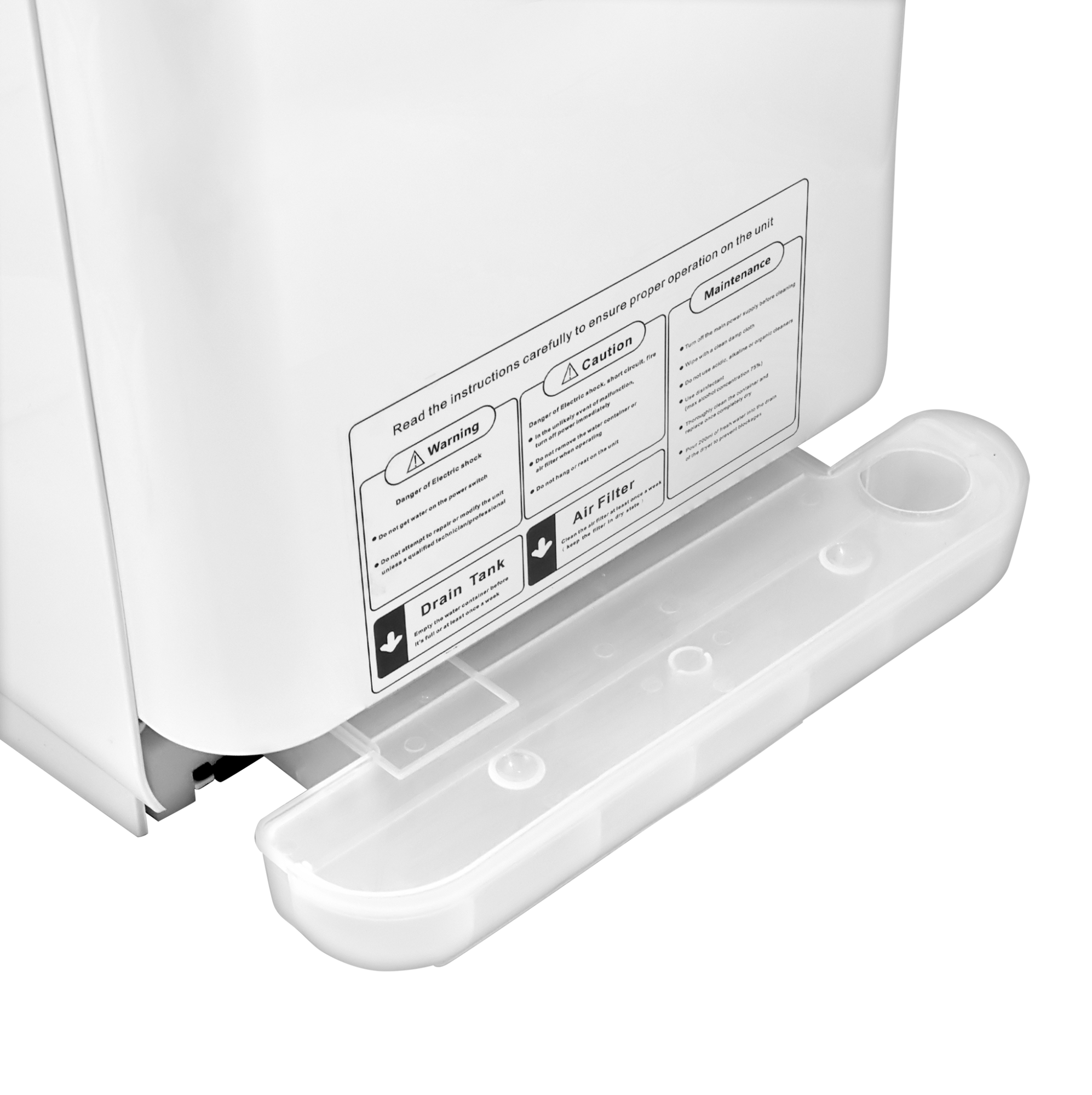 Электросушитель для рук PUFF-8878UV погружной, белый 2 кВт (1401.399)