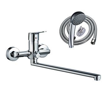 Смеситель для ванны с длинным изливом NOVA, NOV03-320