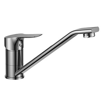 RS29 Смеситель для кухни, пов.излив 238мм, р/ОД, хром, ROS, RS29-21