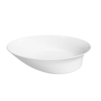 Накладная раковина для ванной комнаты Wellsee Faze Moment 327801000: ширина умывальника 55 см, цвет 