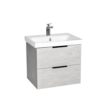 Тумба под раковину VIANT БЕРЛИН 60 подвесная цемент (VBER60MDC-T2YP)